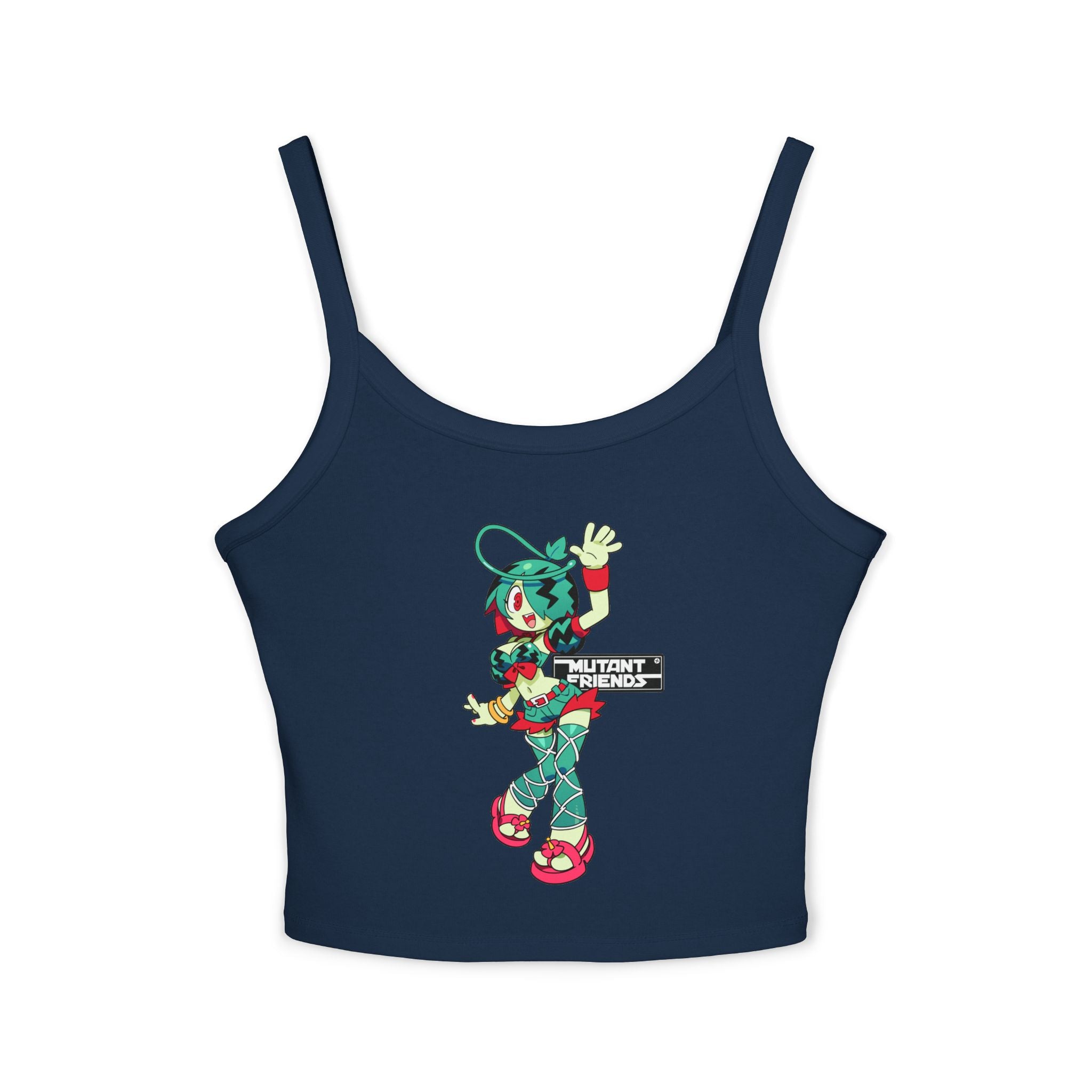 NelNal Mutant friends Spaghetti Strap Tank Top